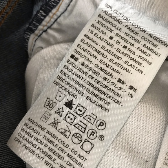 Levi's Jeans Women 26 Wedgie Straight Blue Button Fly - Picture 13 of 13